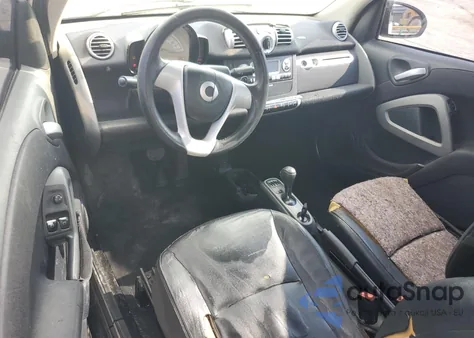 2012 Smart Fortwo Pure из США, поврежденный, VIN WMEEJ3BA7CK549960